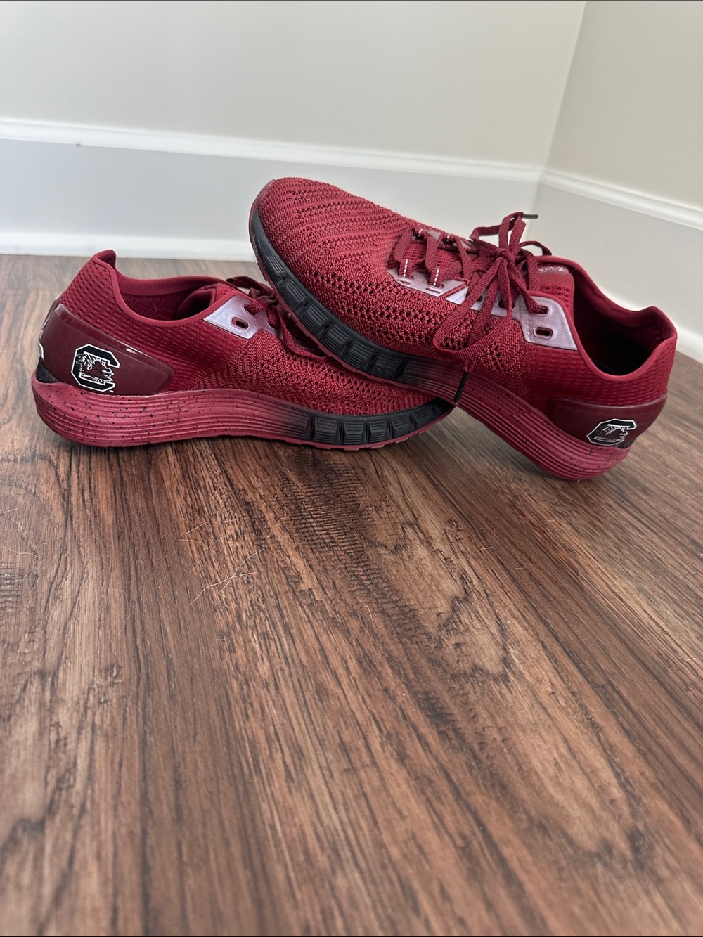 Under Armour Maroon Women's Lightweight Knit Sneakers